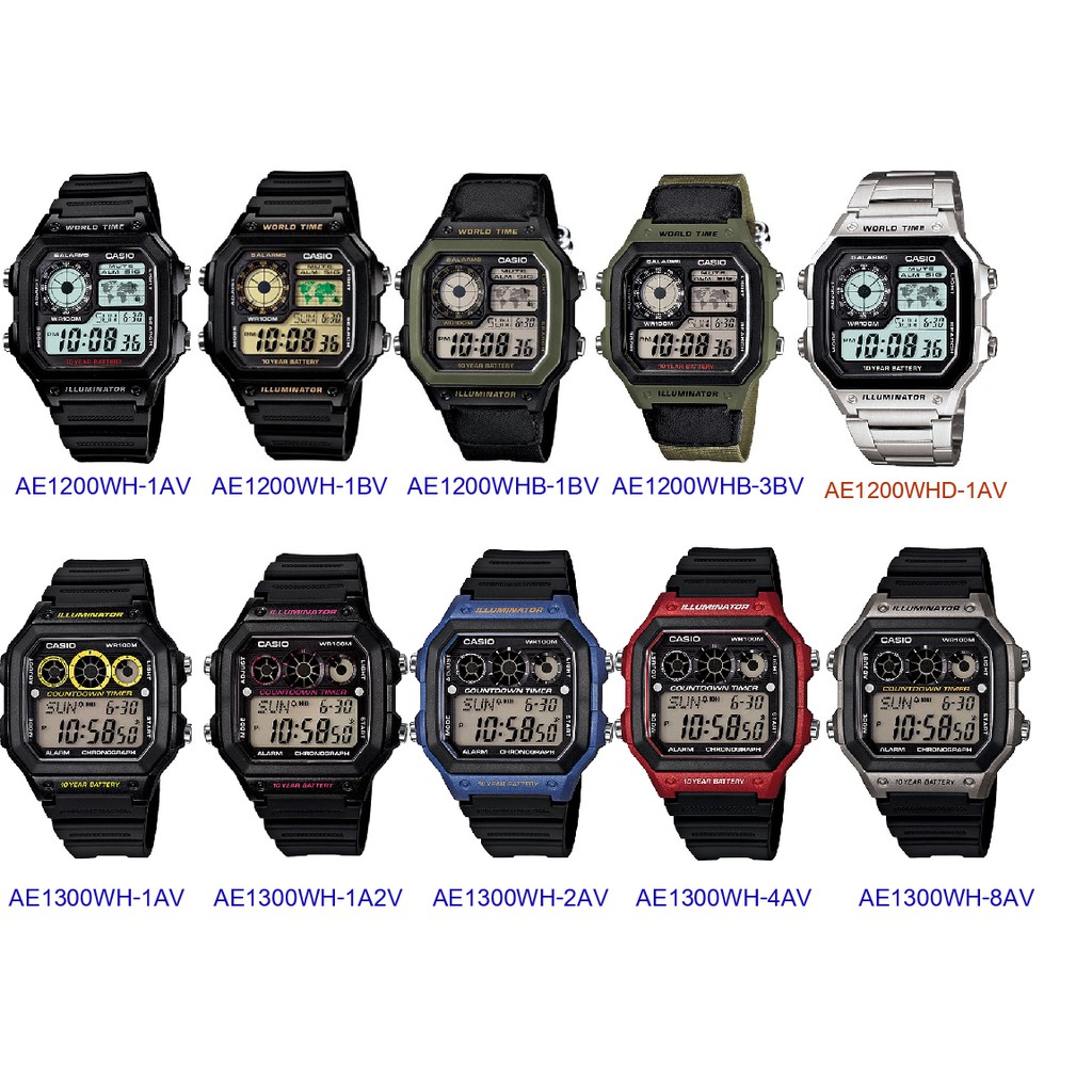 casio ae series