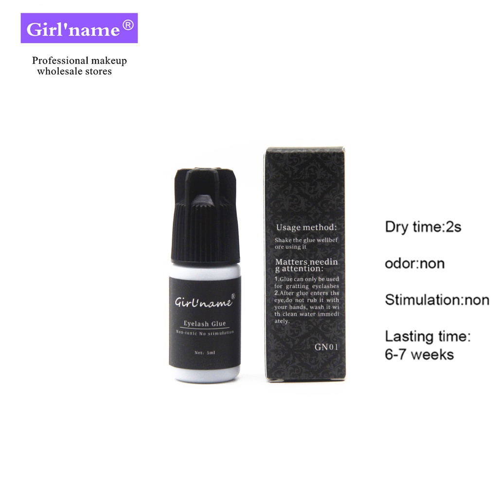 5g Professional ไม่เจ็บปวด Eyelashes Extension กาว Faux Eyelash กาวไม่มีกลิ่นไม่มีกระตุ้น