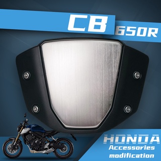 Motorcycle Sports Windshield For cb650r 2019-2021 CB650R WindScreen Visor Viser Front Screen Wind Deflector Modified Acc