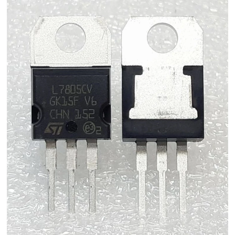 IC L 7805 7806 7809 7812 7815 7824 7905 7912 7915 CV ยี่ห้อ ST ไอซี เรกูเลเตอร์ Voltage Regulator