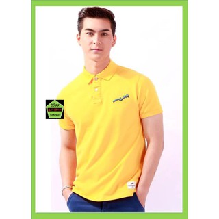 Rudedog เสื้อโปโล ชาย หญิง รุ่น Skyline สีเหลือง