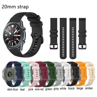 Garmin Venu สายรัดซิลิโคนอ่อนสาย Garmin Vivoactive 3 / vivoactive 3 เพลง / Garmin Forerunner 245 / 245M / นาฬิกา Galaxy active2 สายนาฬิกา