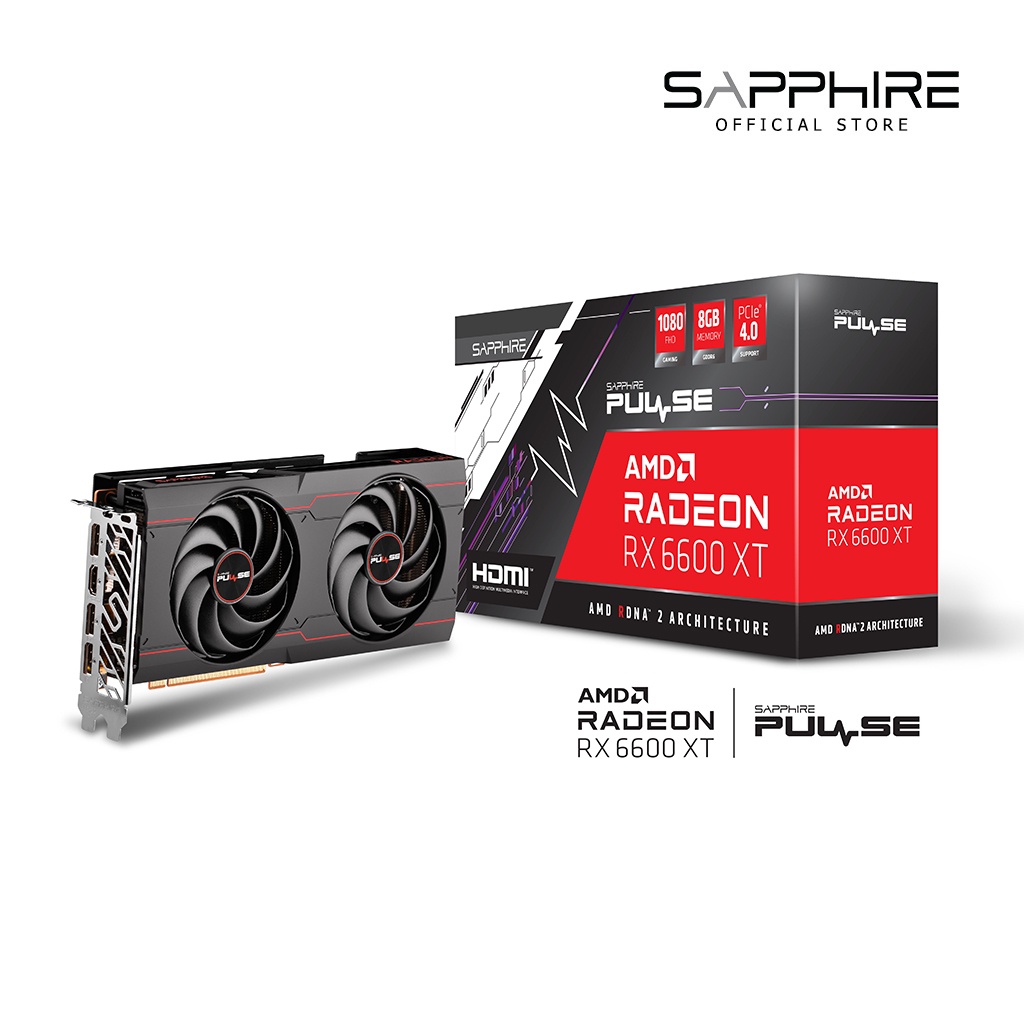 SAPPHIRE PULSE AMD Radeon™ RX 6600 XT  8GB GDDR6