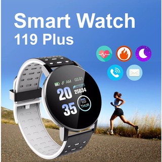 119 Plus นาฬิกา นาฬิกาสมาร์ท IP67 Waterproof นาฬิกาออกกำลังกาย Smart Watch นาฬิกาอัจฉริยะ นาฬิกาอัจฉริยะ