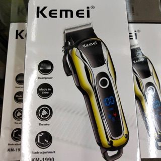 ปัตตาเลี่ยน Kemei KM-1990 แข็งแรงใช้ดีใช้ทนตัดแต่งทรงผมชาย