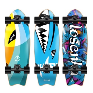 (พร้อมส่ง 32นิ้ว) LOSENKA surfskate สเก็ตบอร์ด skateboards เซิร์ฟสเก็ตบอร์ด CX4 v.2 /cx 7 surfskate สเก็ตบอร์ดผู้ใหญ่