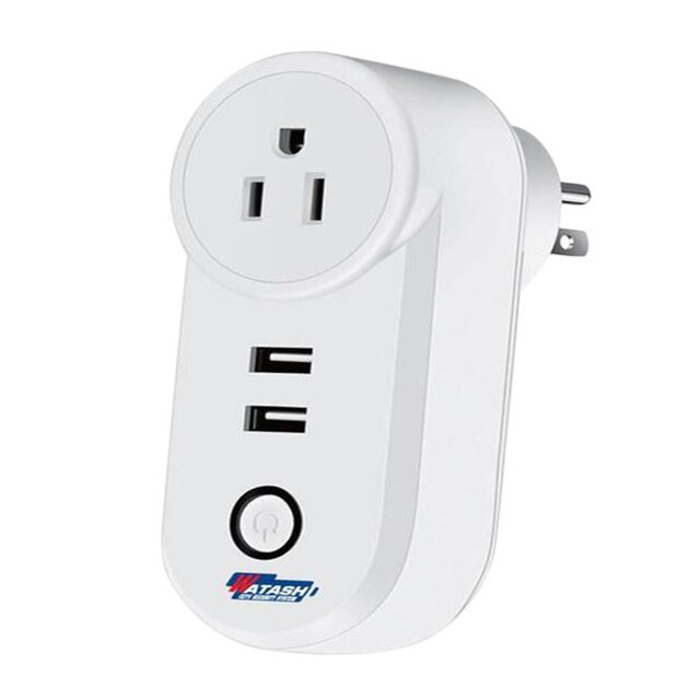 WATASHI รุ่น WIOT3001 ปลั๊กไฟอัจฉริยะ ควบคุมผ่านมือถือได้ Smart Power Plug #iot รับประกัน 1ปี