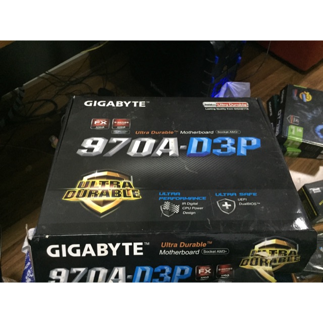 Gigabyte motherboards 970A-D3P มือ2