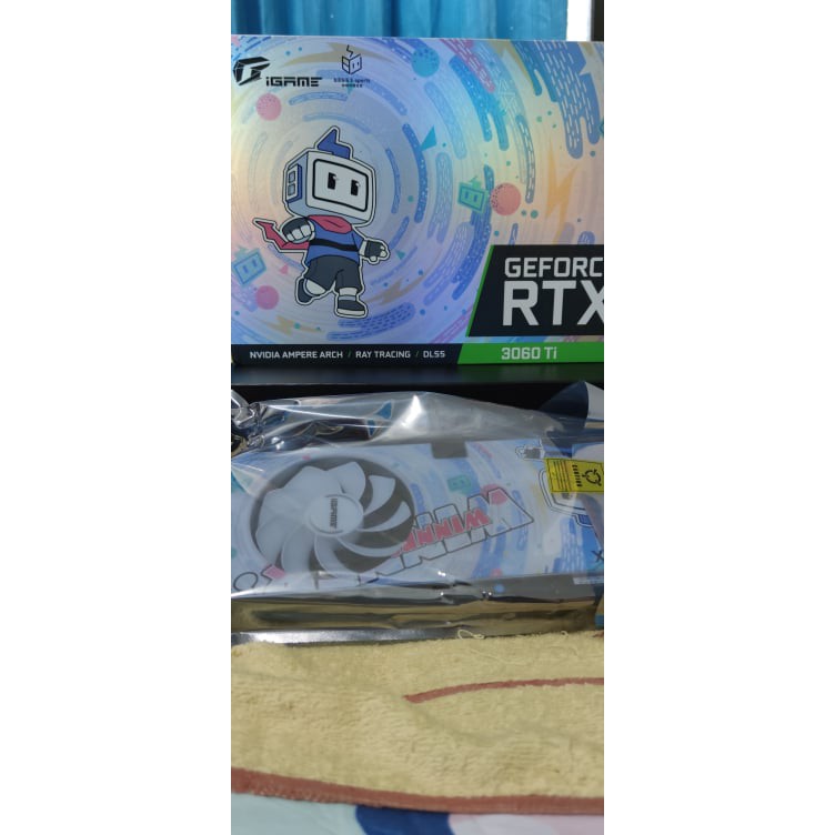 ขาย Colorful billi Billi Rtx 3060Ti มือ 1 ยังไม่แกะใช้งาน