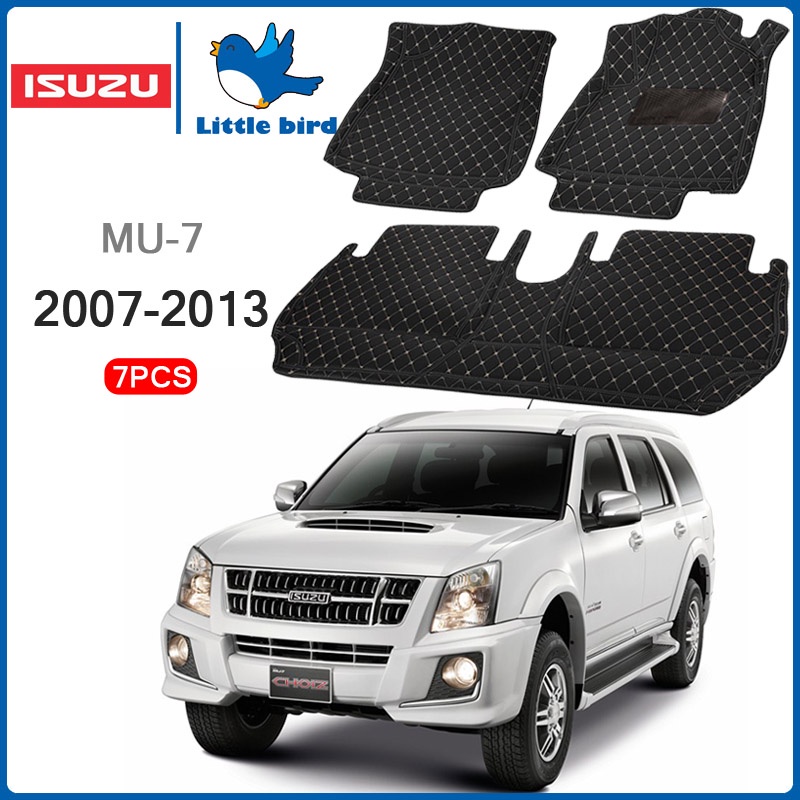 Little Bird พรมปูพื้นรถยนต์ โรงงานผลิตของไทย Isuzu Mu7 2007-2013 MU-7 การรับประกันคืนสินค้าภายใน7วัน