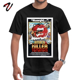 [COD]เสื้อยืด พิมพ์ลาย Attack Of The Killer Tomatoes เข้ากับทุกการแต่งกาย สําหรับผู้ชาย