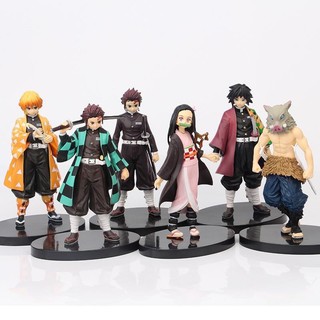 ฟิกเกอร์ Figures Demon Slayer  Kimetsu No Yaiba ดาบพิฆาตอสูร 👺👹 ทันจิโร่ กิยู ของเล่น