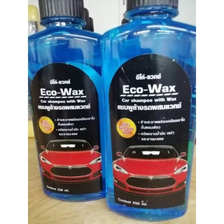 แชมพูล้างรถผสมแวกซ์ น้ำยาล้างรถ Eco Wax ล้างรถยนต์ รถมอเตอร์ไซร์