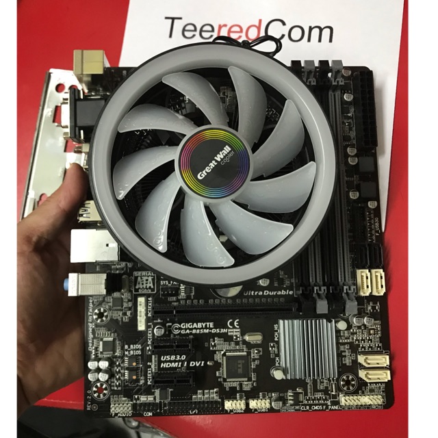 ชุดi7 4790t พร้อมmb เเถมพัดลมไฟสวยๆ