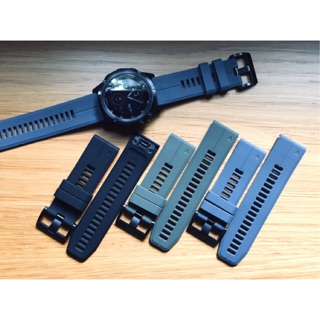 สายแบบ clip-on premium grade สีพิเศษ Garmin Fenix 6X/6X Pro พร้อมส่งจากคลังในกทมใน24ชั่วโมง