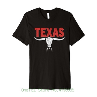 เสื้อยืดผ้าฝ้ายพิมพ์ลาย เสื้อยืดคอกลม แขนสั้น ผ้าฝ้าย พิมพ์ลาย Texas Angry Longhorn Bull สําหรับผู้ชาย