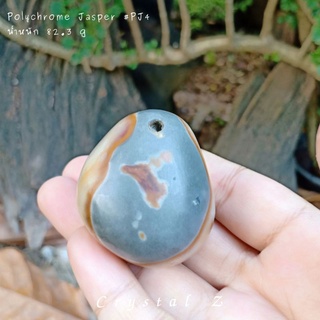 Polychrome Jasper | โพลิโครม แจสเปอร์ #PJ4#desertjasper  ขนาด 4.3×3.9cm