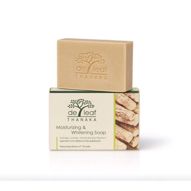 สบู่ เดอลีฟ De Leaf Thanaka และ Pomegranate ทานาคา และ ทับทิม มี 2 สูตร ขนาด 100 กรัม - รูปที่ 2
