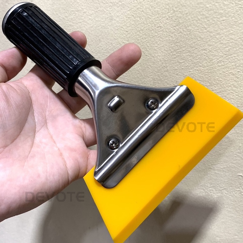 TYG-002 ยางรีดแบบอ่อนพร้อมด้ามจับ อุปกรณ์ฟิล์มใสกันรอย ตัวยางรีดเปลี่ยนได้