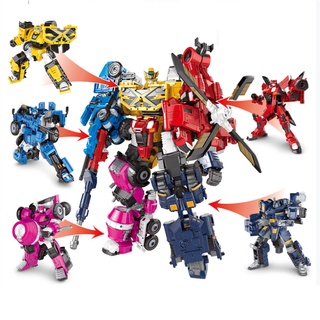 5 In 1 หุ่นยนต์ X Sammy Ford Max Lucy Transformer ขนาดเล็กของเล่นสําหรับเด็ก