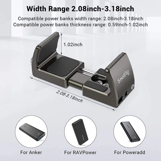 SmallRig Universal Power Bank Holder, Power Bank Clamp Mount for Camera 2790