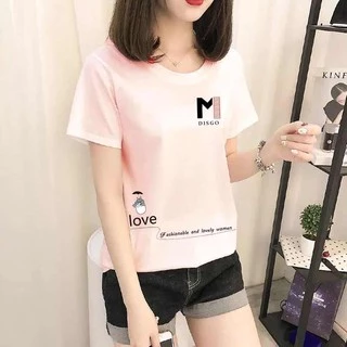 เสื้อแฟชั่นผู้หญิง แขนสั้น สไตล์เกาหลี สวมใส่สบาย