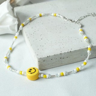 🔥สินค้าพร้อมส่ง🔥Smiley Necklace สร้อยแฟชั่นรูปยิ้ม