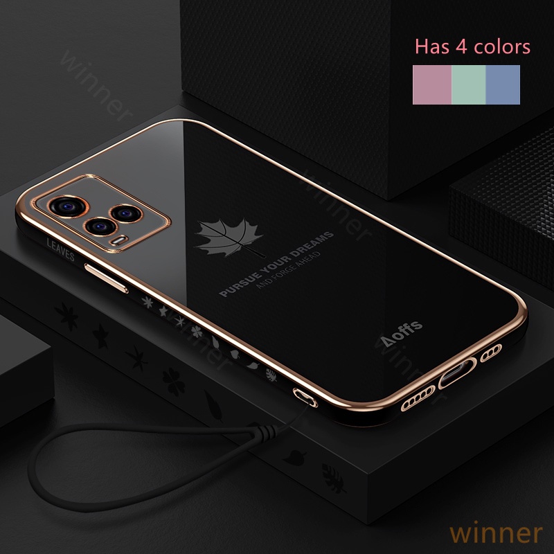 เคส VIVO Y21 Y21S Y33S Y21T V20 Y51 Y31 Y51A Y53S Y15S Y15A V21 Y95 Y93 Y91 โทรศัพท์มือถือ ป้องกันการสูญหาย กันกระแทก สําหรับ vivo Y33S Y21 Y21S Y21T