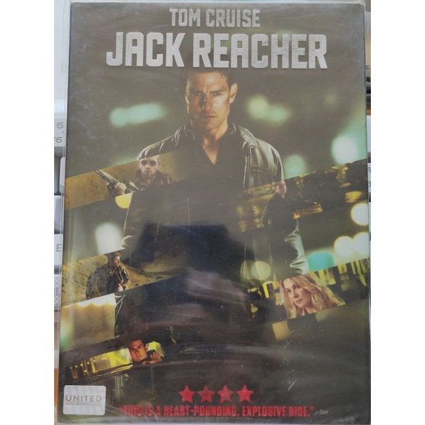 DVD Jack Reacher กล่องสวม