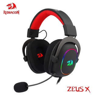 Redragon ZEUS X H510 RGB  หูฟังตัดเสียงรบกวน7.1 USB หูฟังเล่นเกม