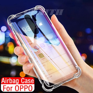 MobileCare Oppo A5, A9, Reno 2, Reno 2F, F11, F11 Pro, Oppo A91, A31 Clear Anti-Shock Proof Phone Case A5 A9 Reno2 เคส