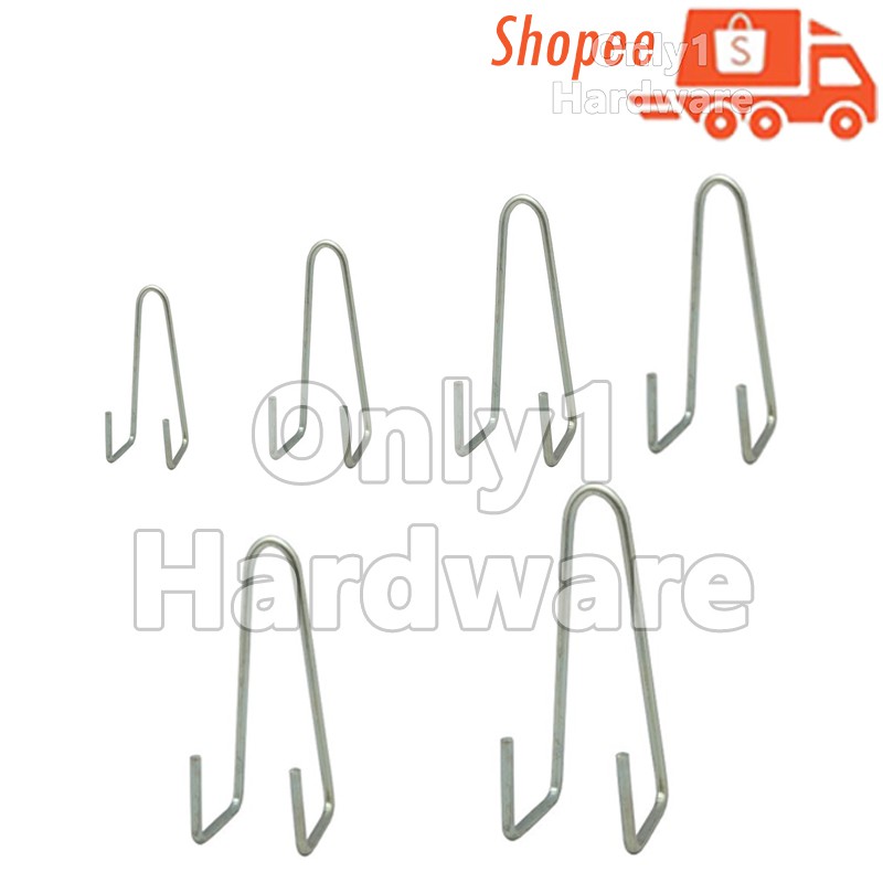 U SHAPE FAN HOOK MILD STEEL U SHAPE FAN HOOK MULTIPURPOSE CEILING HOOK 2"