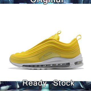 Nike Air Max 97 air cushion รองเท้าผ้าใบสีเหลืองไซส์ 40 46 Nike Air Max 97 air cushion รองเท้าผ้าใบสีเหลืองไซส์ 40 46