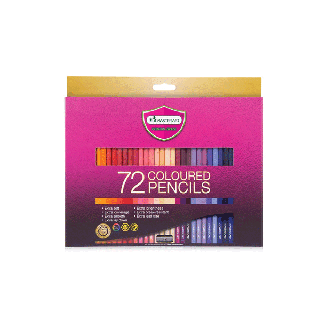 Master Art สีไม้ ดินสอสีไม้ แท่งยาว 72 สี รุ่นใหม่ จำนวน 1 กล่อง
