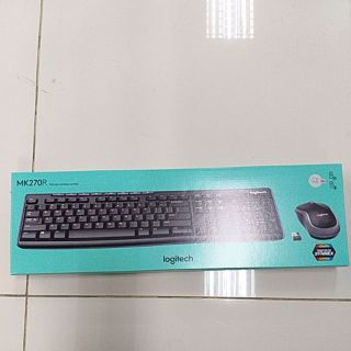 คีย์บอร์ด+เม้าส์ไร้สาย Logitech MK 270 r(แป้นพิมพ์ ภาษาไทย)