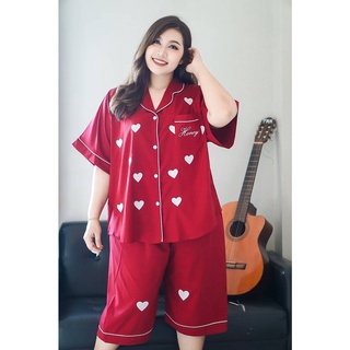 🔥Plussize🔥ชุดนอนคนอ้วน🔥L รอบอก 46" เอว 34-42"      XL รอบอก 52" เอว 40-50"    2XL รอบอก 56" เอว 42-54"