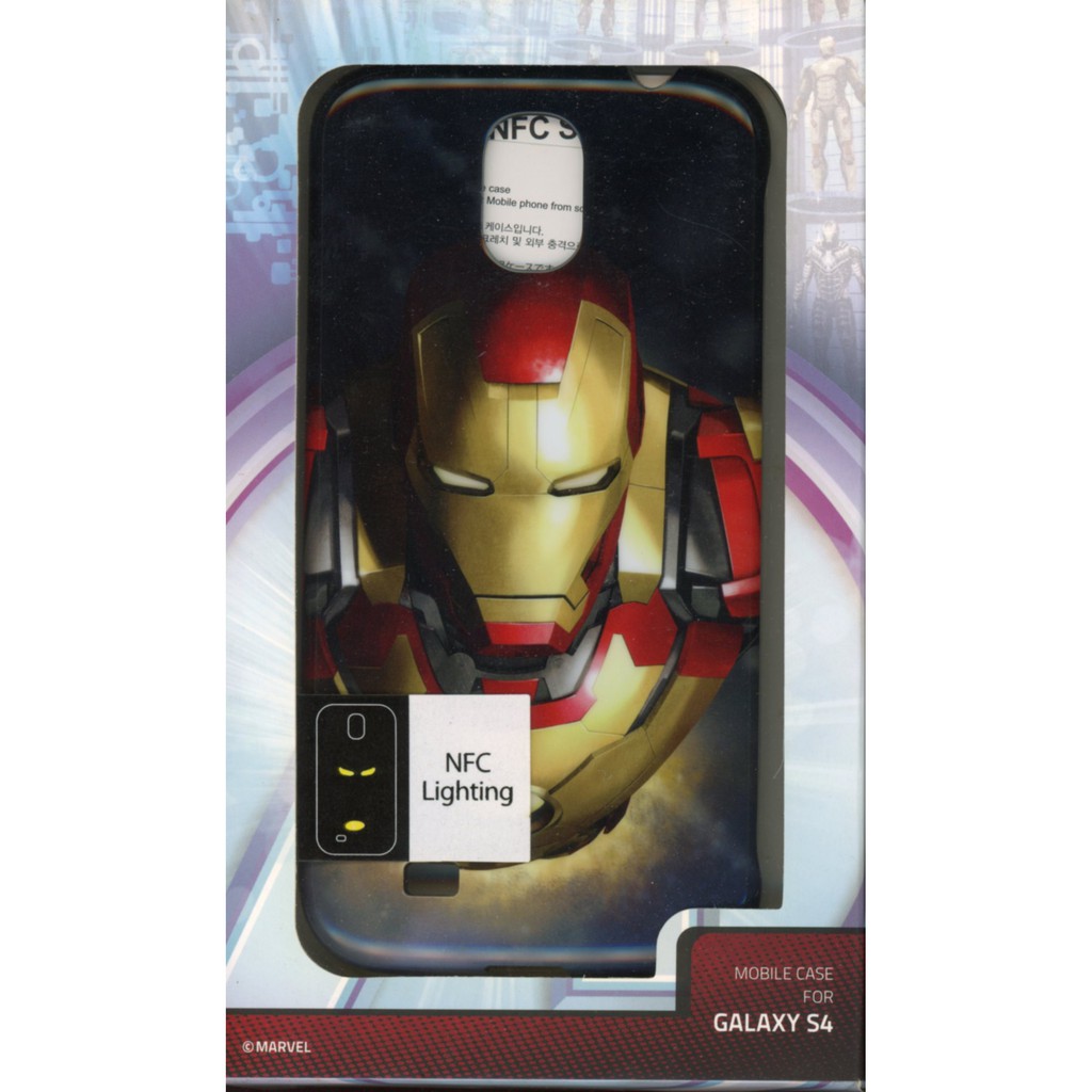 Anymode Marvel Beam Back cover Compatible with (mobile phones): Samsung Galaxy S4 Black