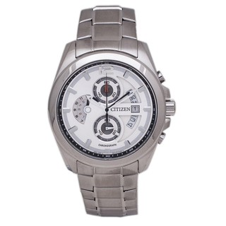 ﻿Citizen นาฬิกาผู้ชาย สายสแตนเลส รุ่น AN3420-51A - Silver