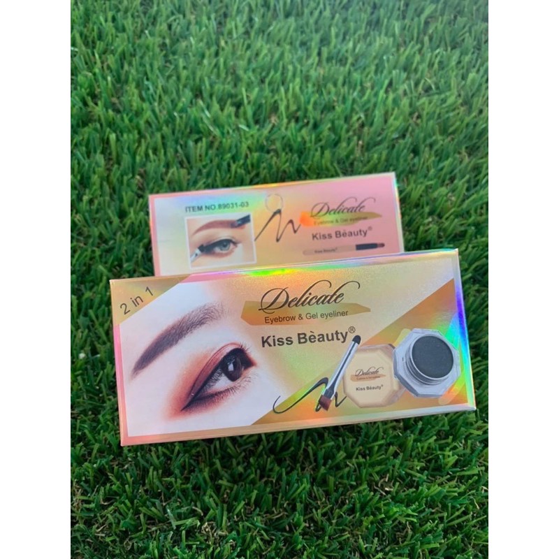 Kiss Beauty  คิ้วเจล2ชั้น 9กรัม
