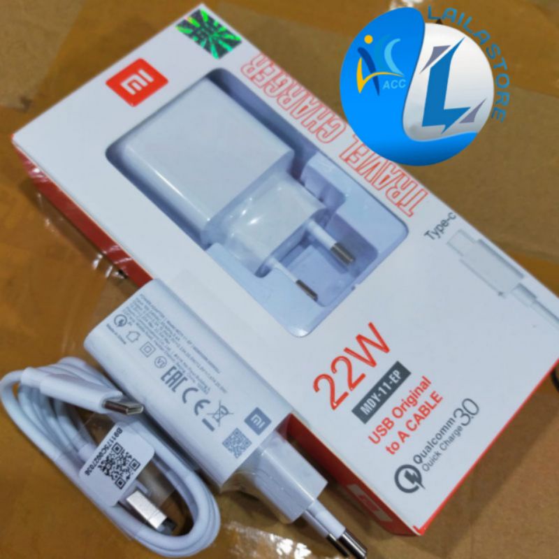 Xiaomi type C Charger 22watt Redmi Note 7/ 7 pro/ Note 8/ 8 pro/ Note 9/ Poco [22 WATT]