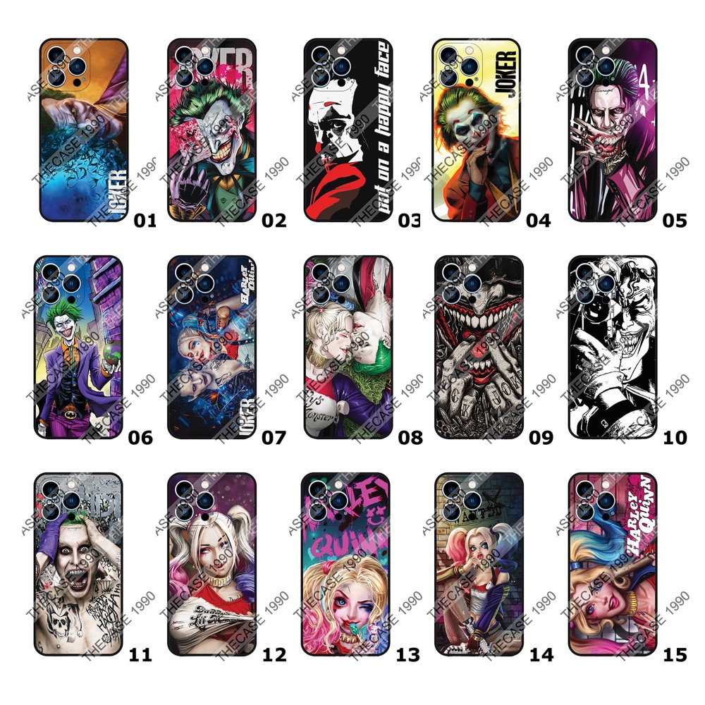 เคสโจ๊กเกอร์ เคสลายโจ๊กเกอร์ Apple  iphone i13 Pro iphone i13 Pro Max รวมลาย Joker & Harley Quinn