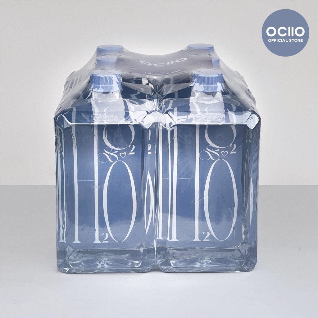 (1000ml แพ็ค 6 ขวด) Life's Essential, OCIIO โอซีโอน้ำดื่มออกซิเจน