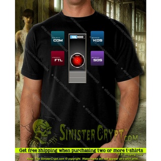 ขายดี!เสื้อยืดลําลอง แขนสั้น พิมพ์ลาย Space Odyssey Dave Hal Sci-Fi 1968 โอเวอร์ไซซ์ เป็นที่นิยมมากที่สุดS-5XL