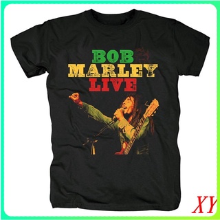 เสื้อยืดแขนสั้น คอกลม พิมพ์ลาย Marley Bob Bobmary Reggae Liveforeverสามารถปรับแต่งได้