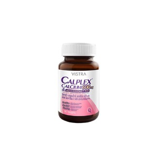 [ส่งฟรี] Vistra Calplex Calcium 600mg. Menaquinone-7 (30 Tablets)