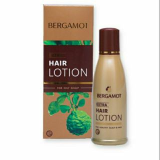 BERGAMOT EXTRA HAIR LOTION โลชั่นแชมพู เบอกาม็อท เอ็กซ์ตร้า แฮร์โลชั่น ซีเอฟ ขนาด 100 มล.