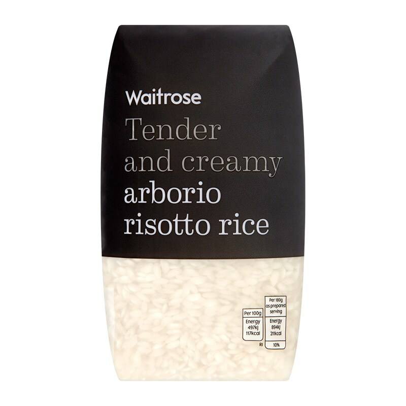 Waitrose Italian Arborio Risotto Rice 500g.