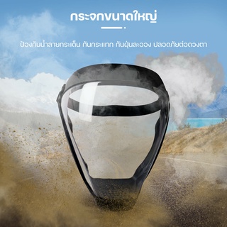 หน้ากากป้องกัน เฟซชิลด์ เฟสชิว หน้ากากออกกำลังกาย Fit Shied Sport mask -C2