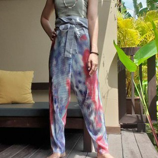 Pastel Pleats Pants กางเกงเลย์ผ้าพลีท