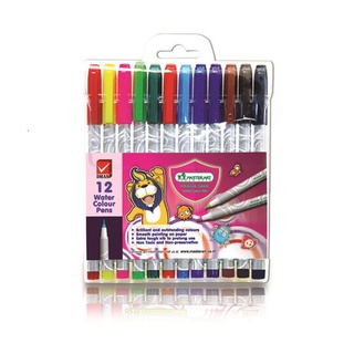 สีเมจิก Master Art 12สี #ปากกาสี เครื่องเขียน #สีเมจิกวาดรูประบายสี